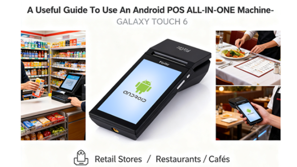 En nyttig guide til at bruge en Android POS ALL-IN-ONE-maskine - GALAXY TOUCH 6